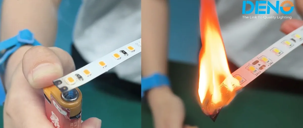 Gestanzte vs. Galvanisierte Leiterplatte für LED-Streifen: Löt- und Flammtest