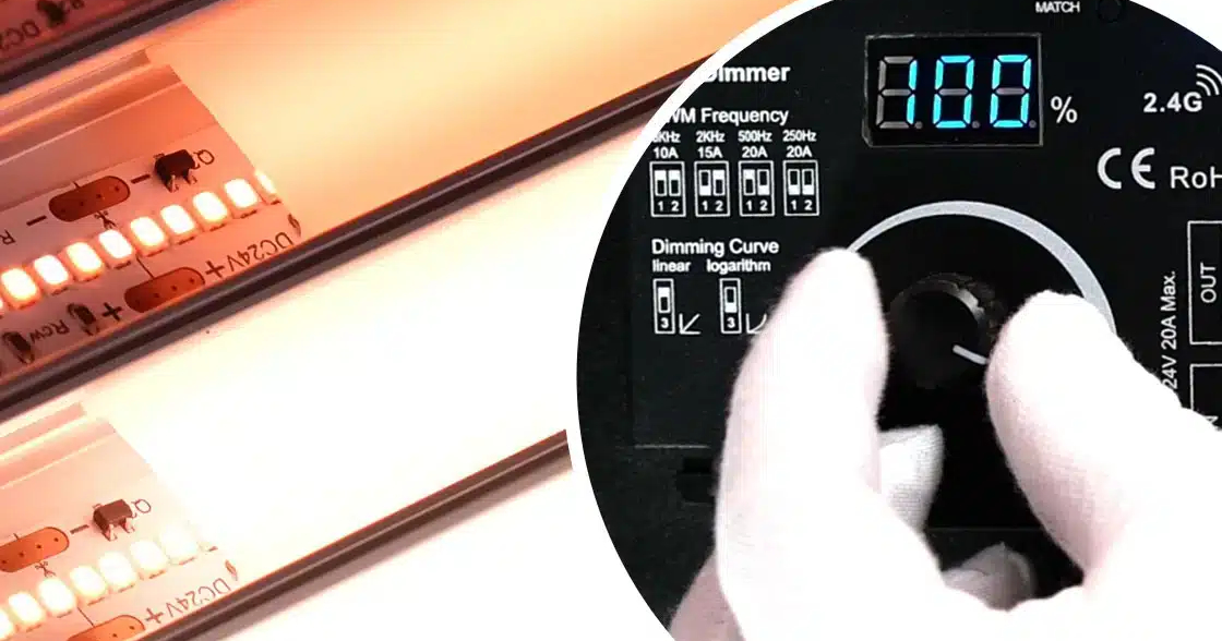 What Is a Dim to Warm LED Strip Light?