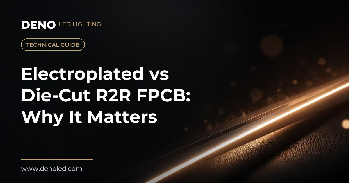 Electroplated vs Die-Cut R2R FPCB: Why It Matters