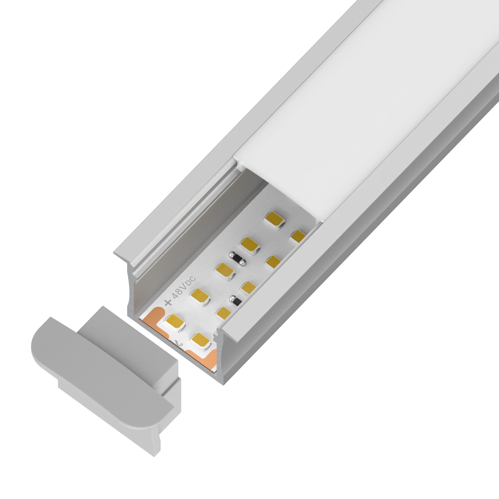 20x08mm LED Strip Profile