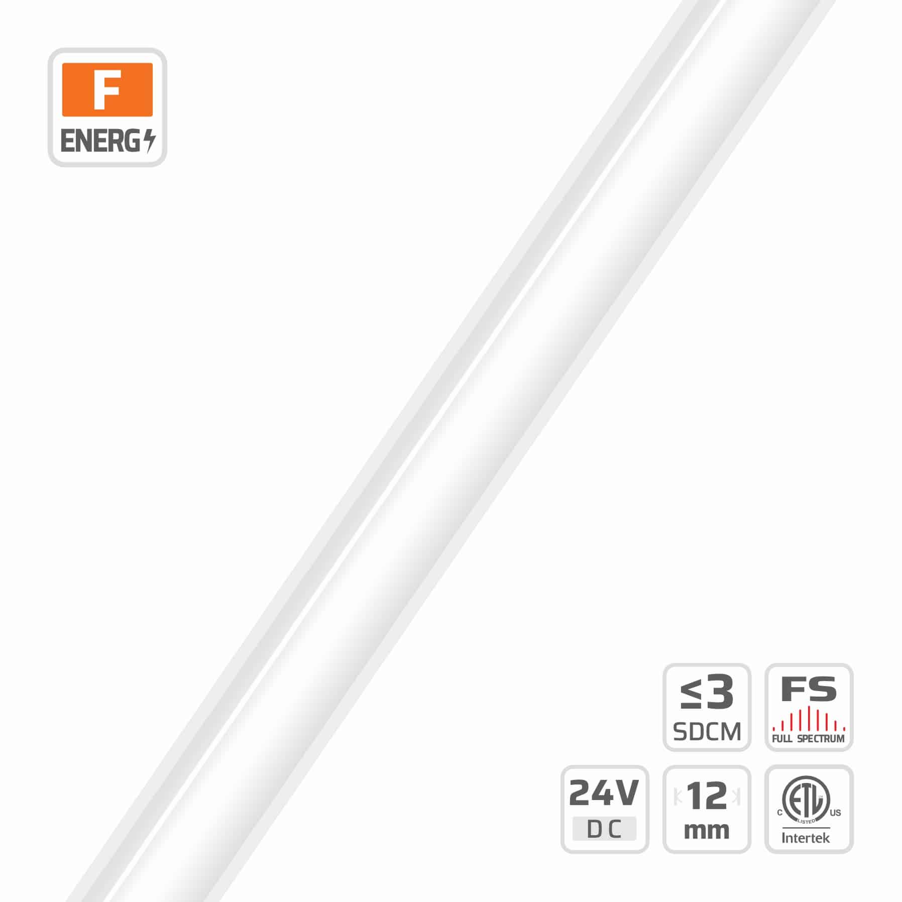 12mm | 24V  | 6.66cut | #14158-IP67 | Micro-Cut SOB LED Strip