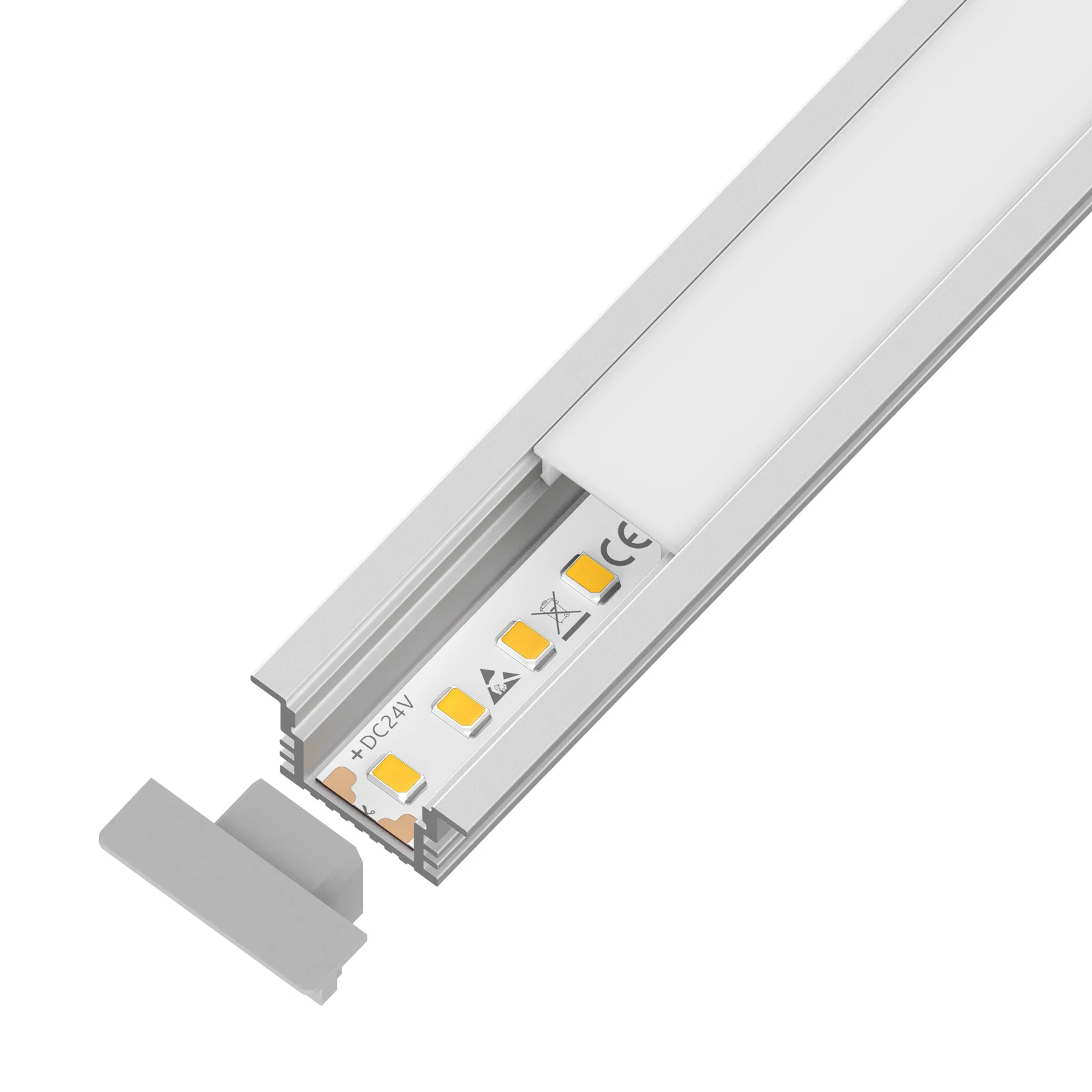 22x12mm With Flange Aluminum Channel LED