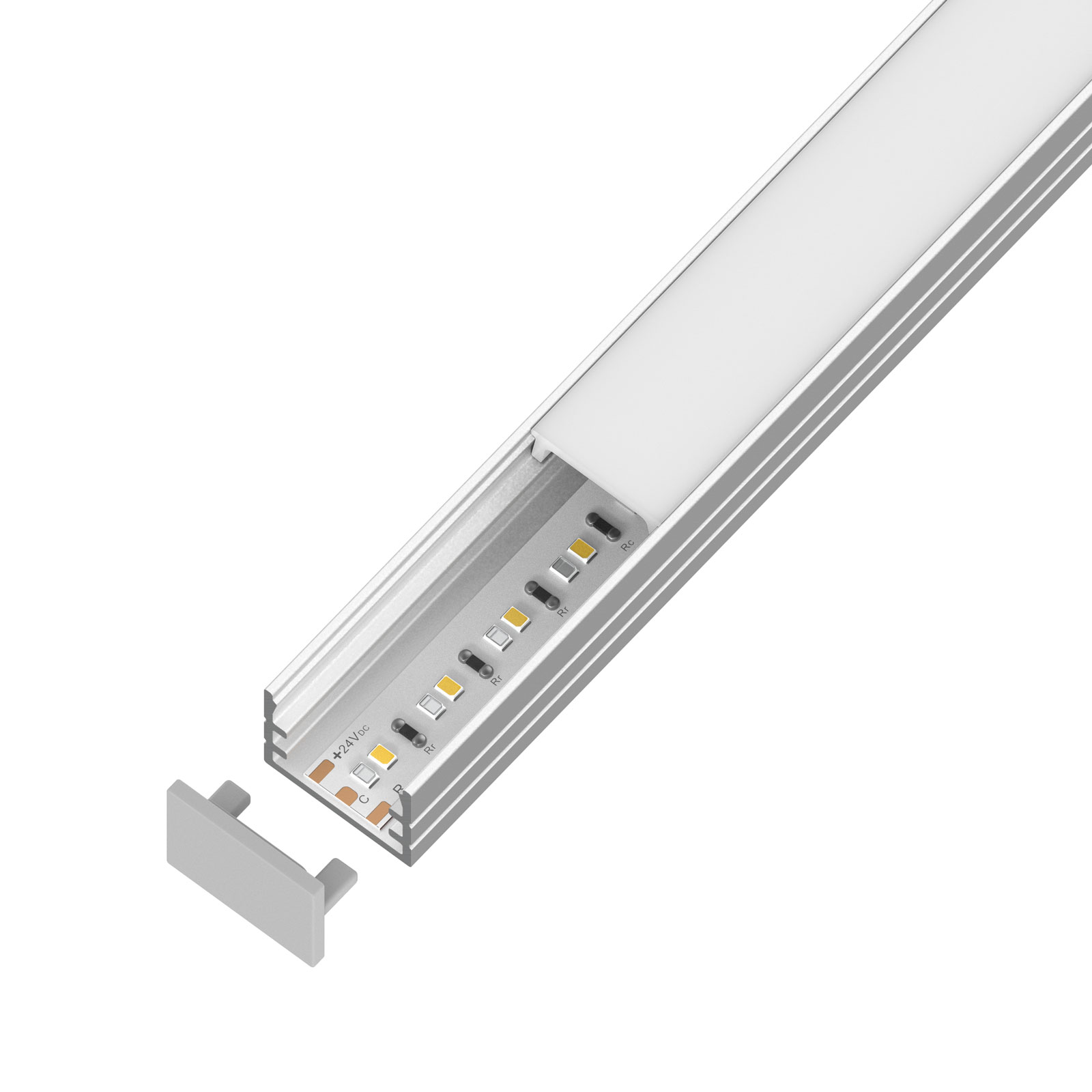 14x08mm LED Strip Profile