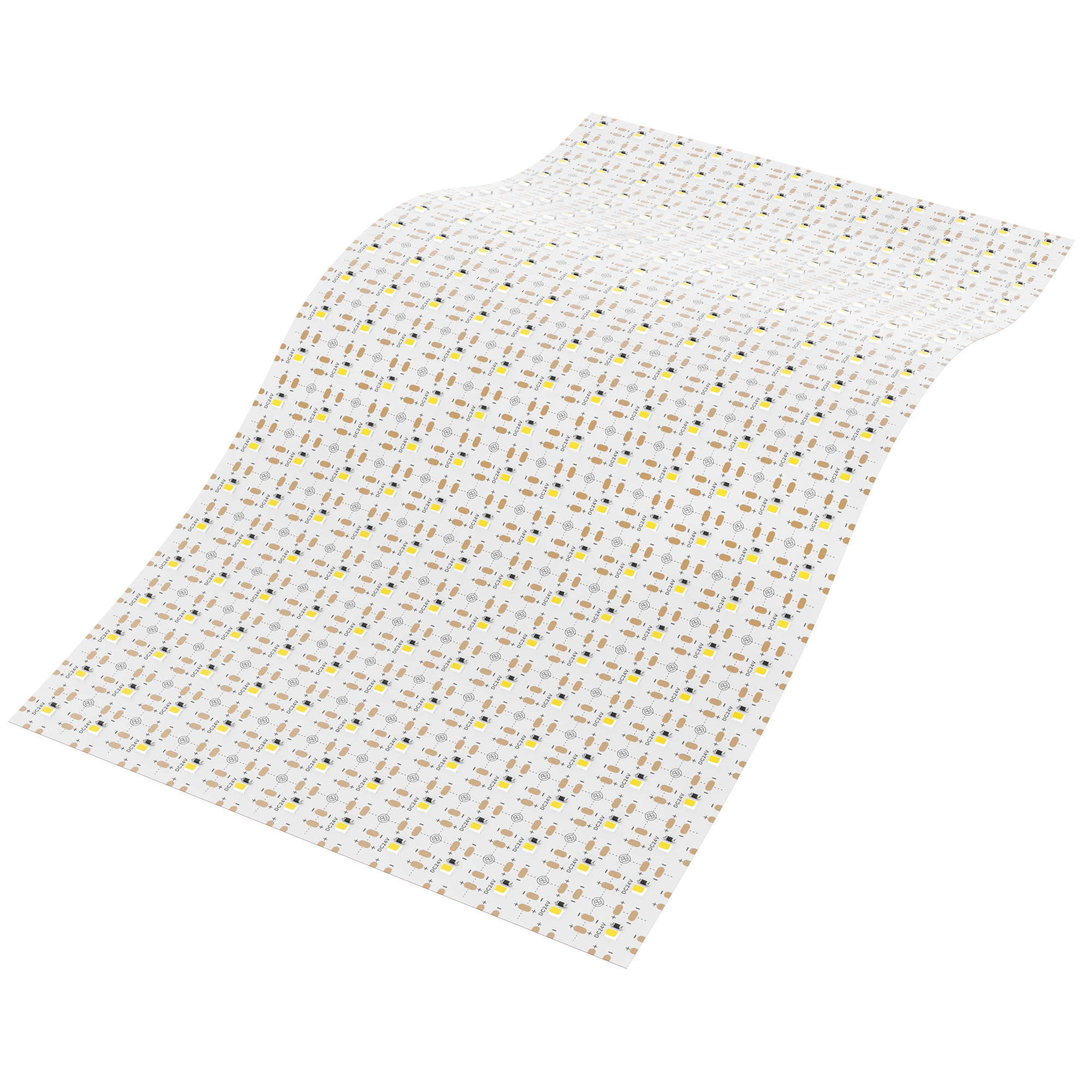 DL-F28A144V24-6433-* | 2835 FlexLite Single Color Panel LED Strips