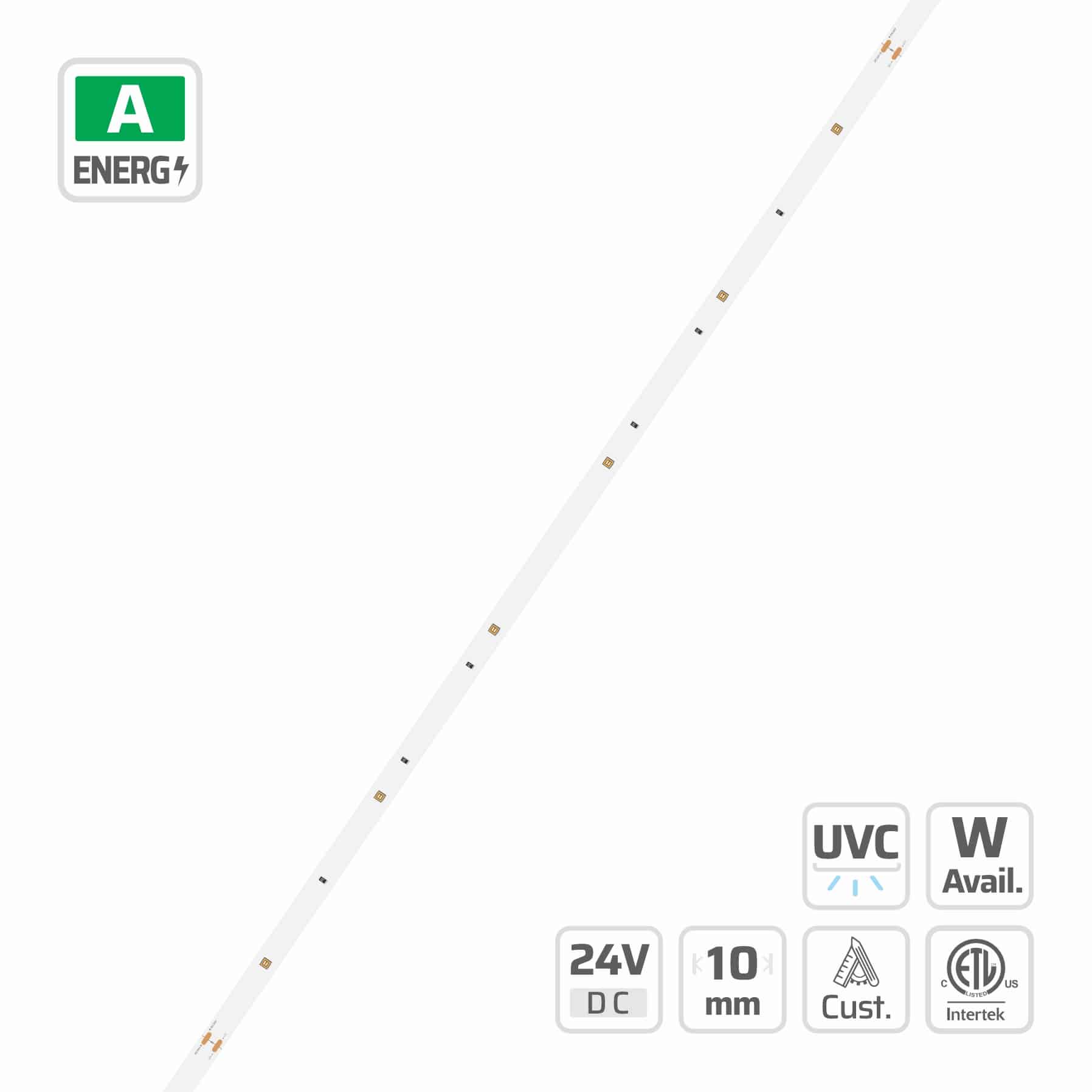10mm | 24V | 12LEDs | 500mm/cut | #6966 | Special LED Strip Light