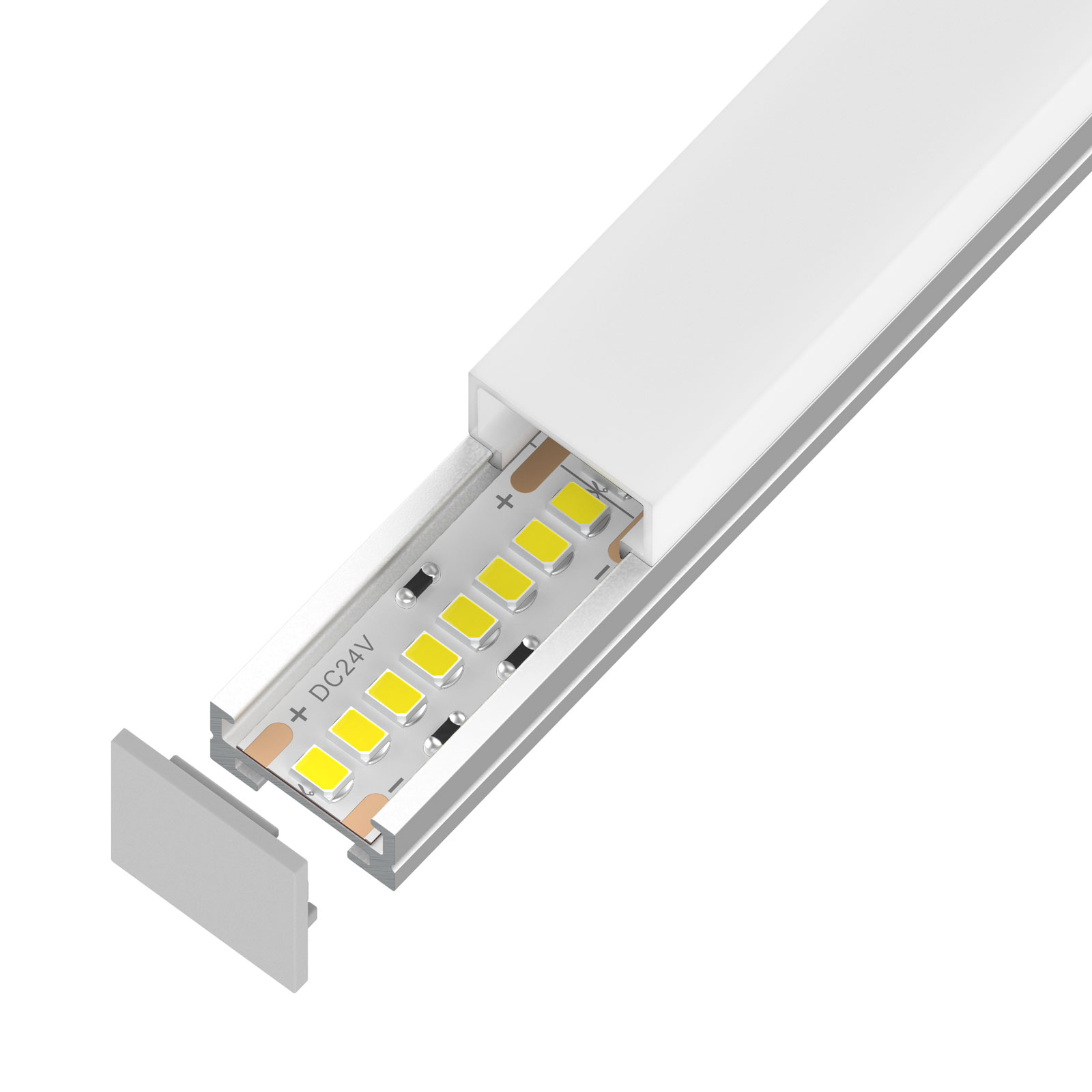 18x18mm Magnetic Clips Aluminum LED Strip Channel