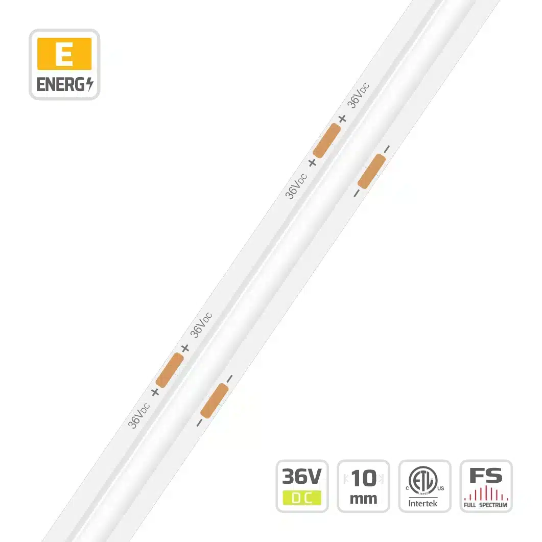 10mm | 15m | 312LEDs | 38.46mm/cut | #15079 | 36V SOB Strip C.C. version