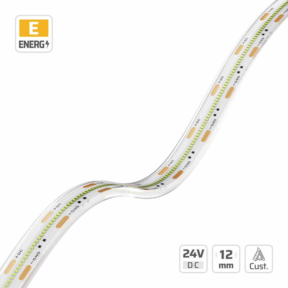 12mm | 24V | 736LEDs | 21.7cut | #8215-PU | Marine Grade Strip