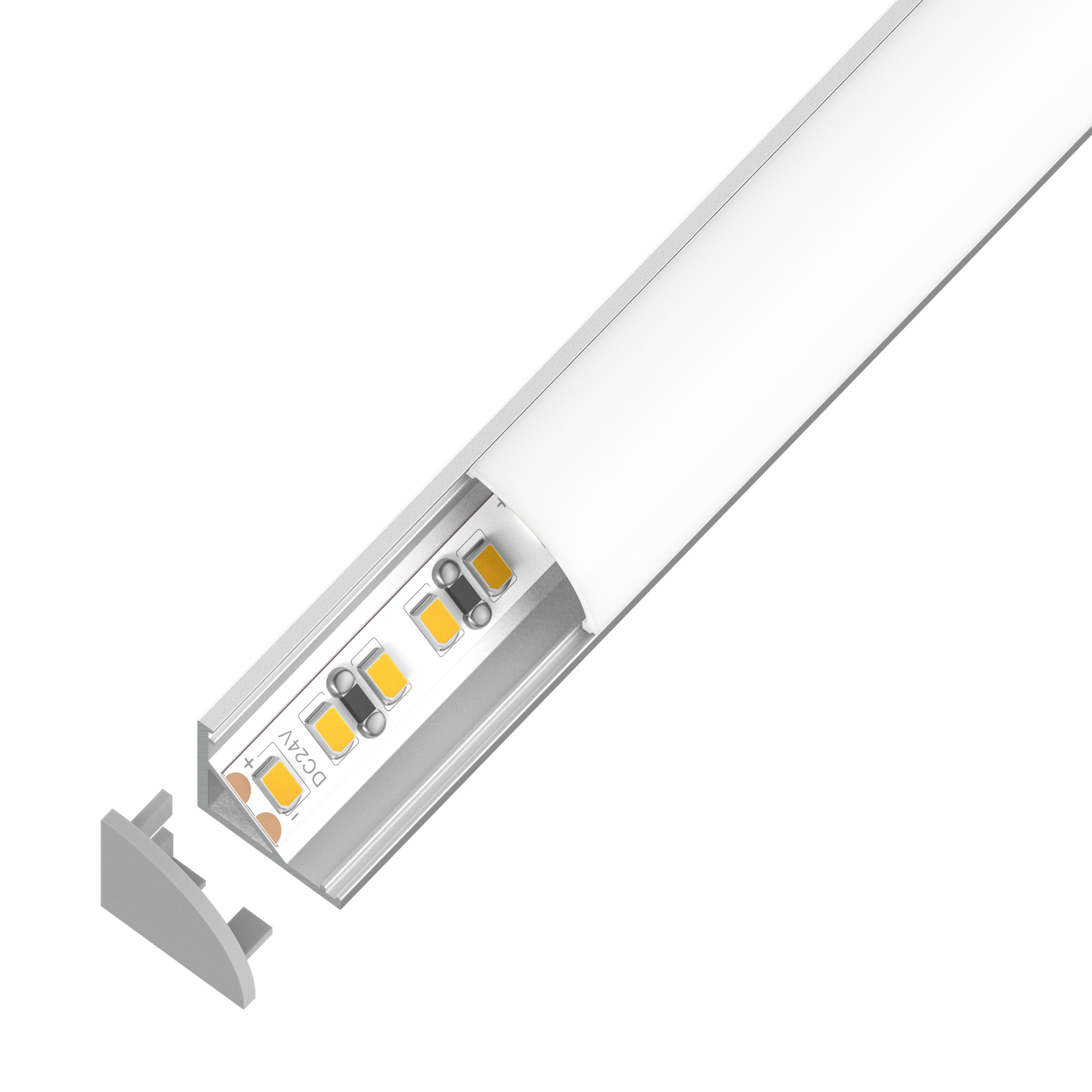 13x13mm V Shape Aluminum Channel LED
